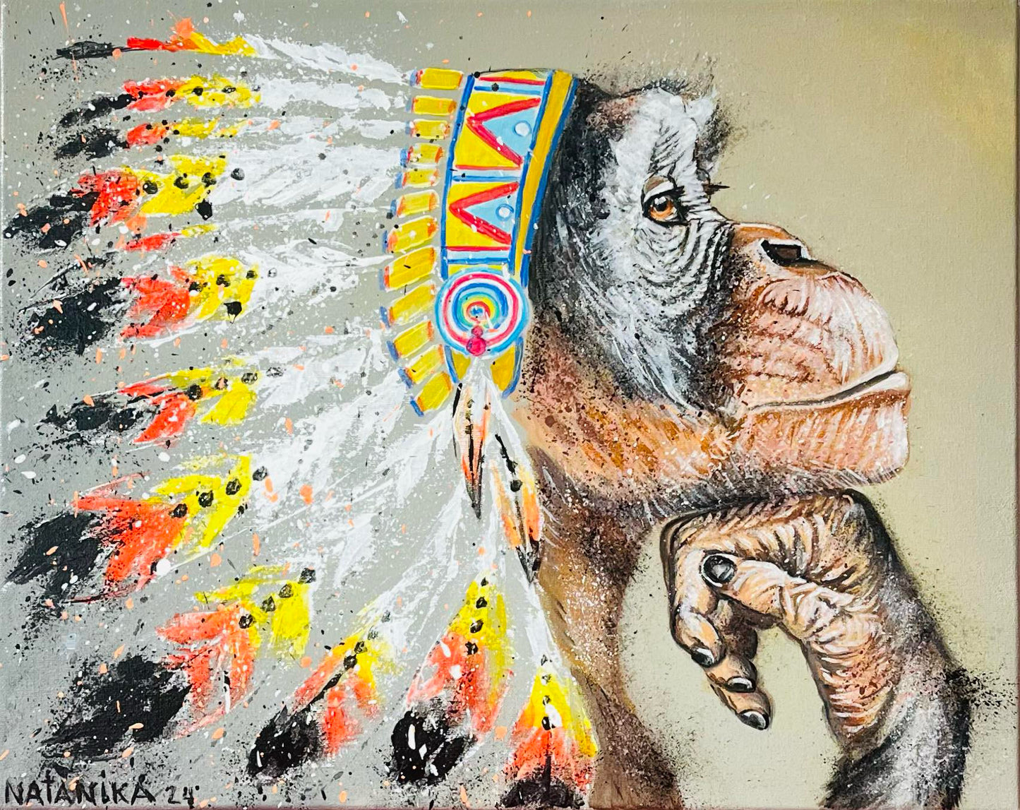 Malen nach Zahlen - Denker 🤔🎨