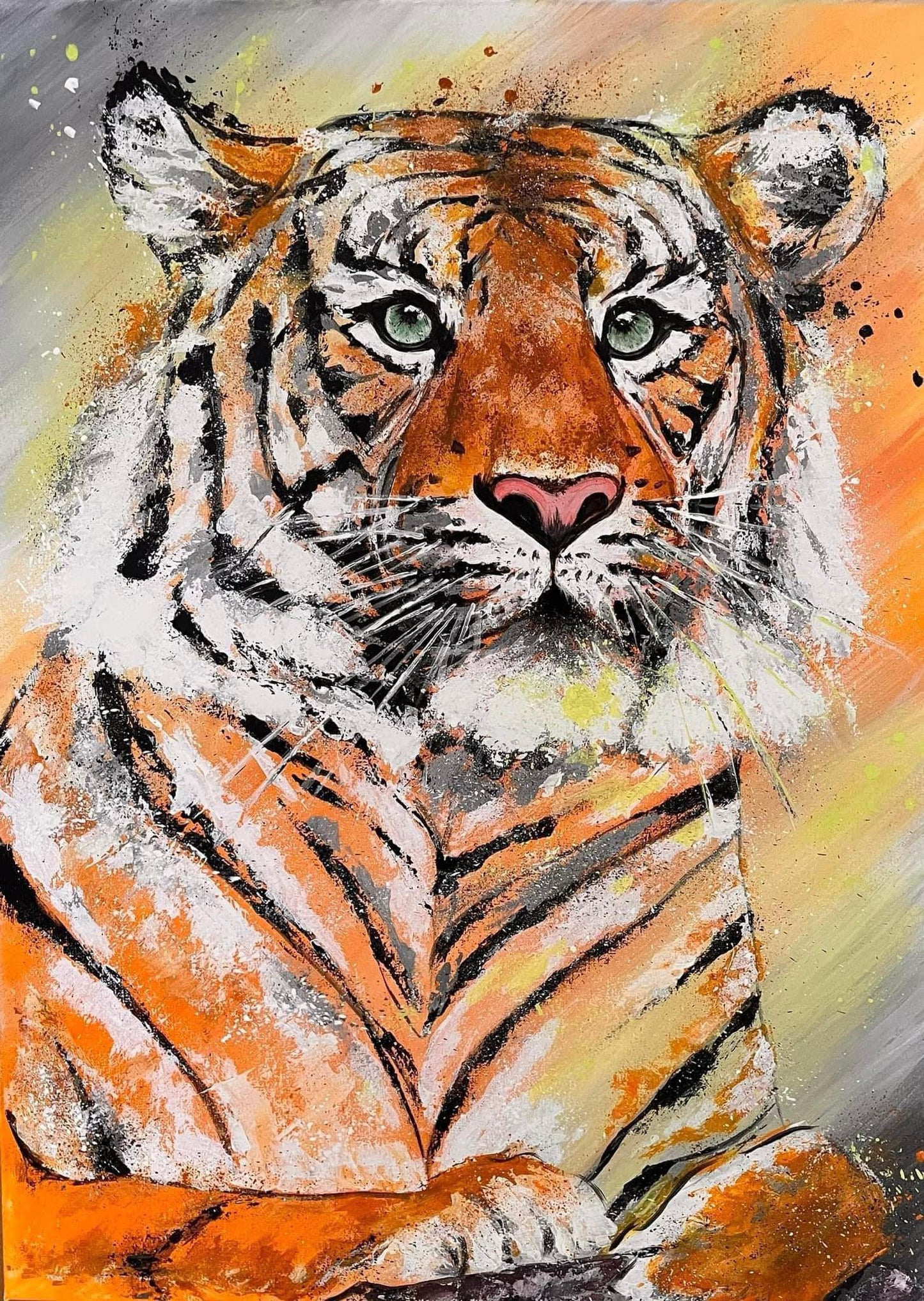 Malen nach Zahlen - Feentiger 🐯✨