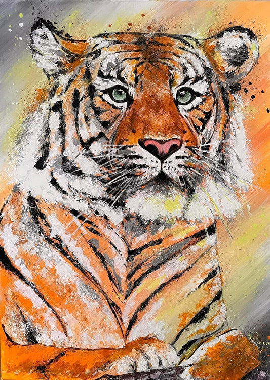 Malen nach Zahlen - Feentiger 🐯✨