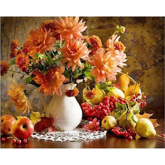 Malen nach Zahlen - Blumen und Obst Der Malennachzahlen shop