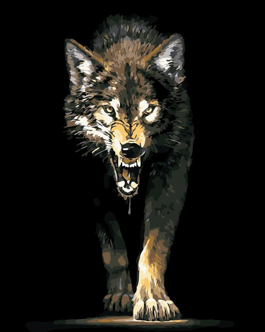 Malen nach Zahlen - Der Wolf Der Malennachzahlen shop