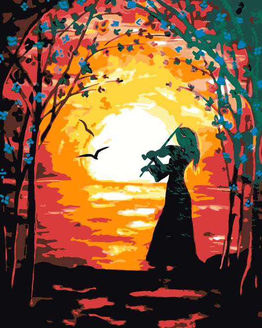 Malen nach Zahlen - Die Geigerin Der Malennachzahlen shop