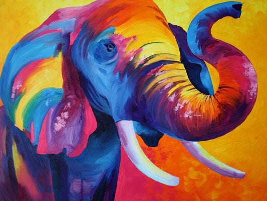 Malen nach Zahlen - Elefant Der Malennachzahlen shop 