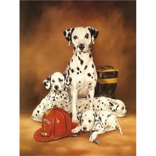 Malen nach Zahlen - Feuerwehr Dalmatiner Der Malennachzahlen shop