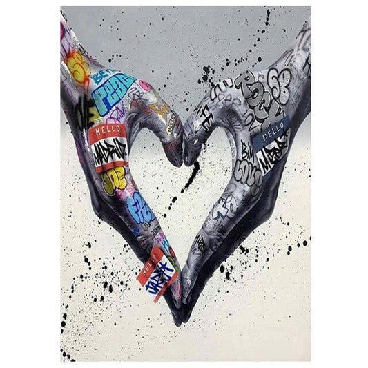 Malen nach Zahlen - Graffiti Love Der Malennachzahlen shop