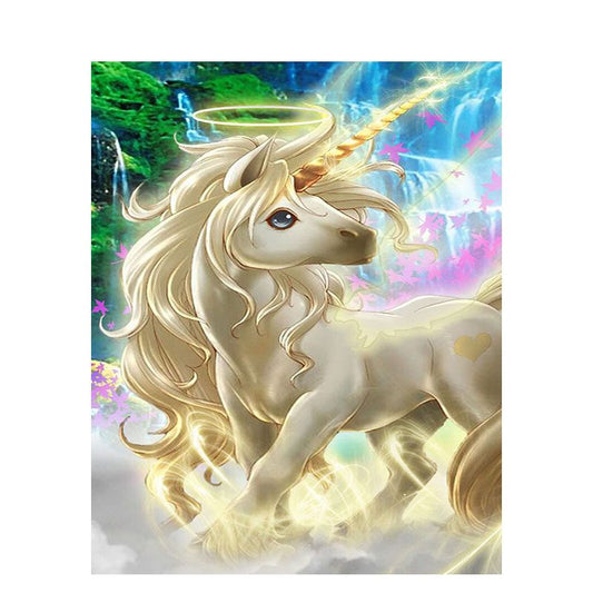 Malen nach Zahlen - Leuchtendes Einhorn Der Malennachzahlen shop