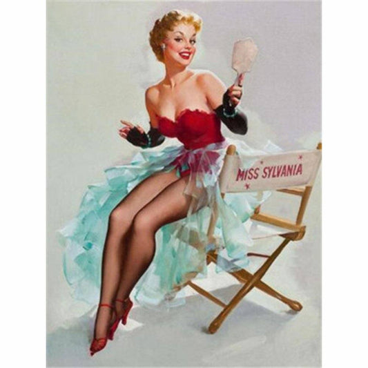 Malen nach Zahlen - PinUp Miss Der Malennachzahlen shop