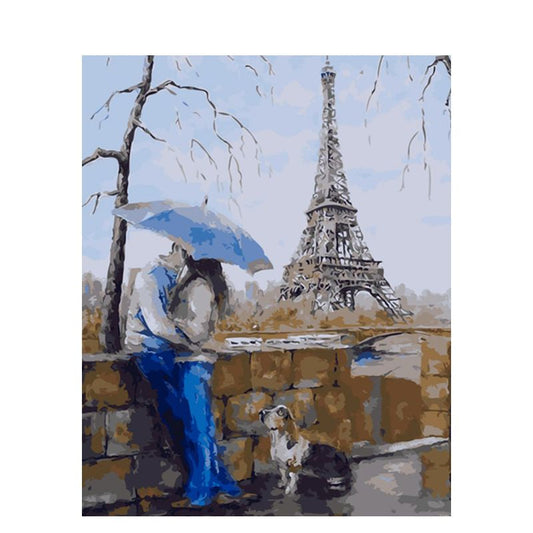 Malen nach Zahlen - Romantisches Paris Der Malennachzahlen shop