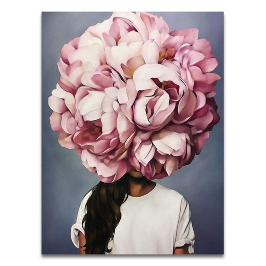 Malen nach Zahlen - Rosa Blüten Der Malennachzahlen shop