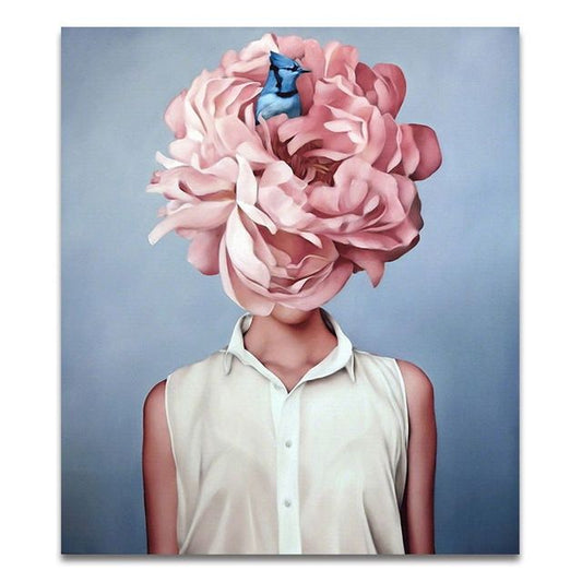 Malen nach Zahlen - Verdeckte Gesicht Der Malennachzahlen shop