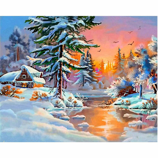 Malen nach Zahlen - Winterruhe Der Malennachzahlen shop