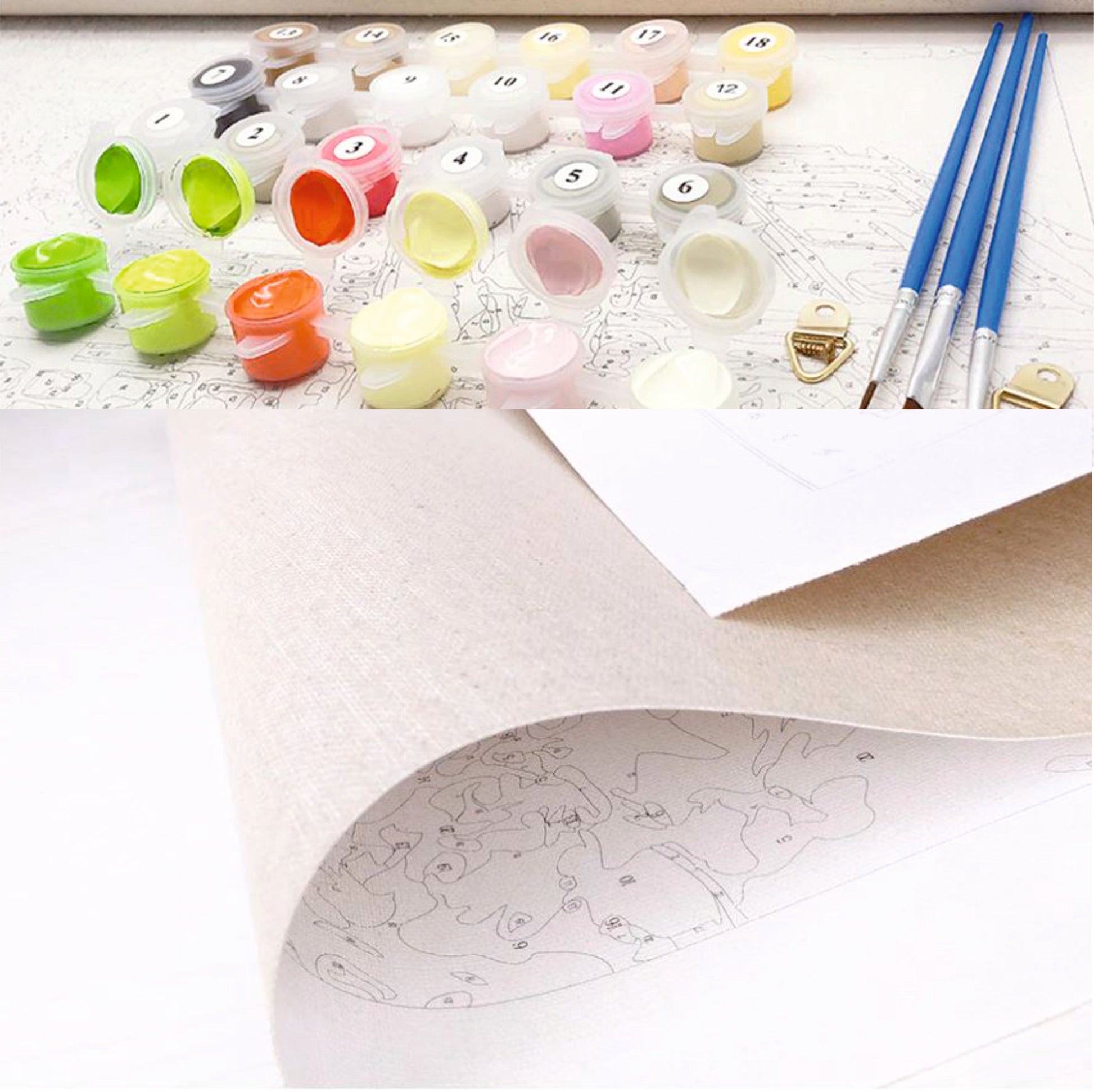 Malen nach Zahlen - Wasserfall Der Malennachzahlen shop