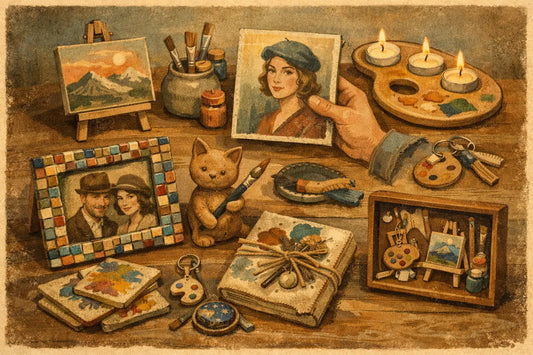 7 originelle DIY-Geschenke für Kunstfans