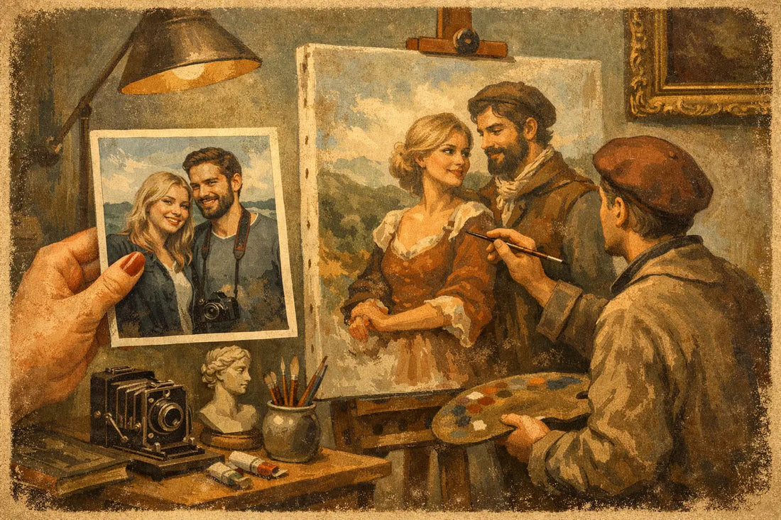 Foto in Kunstset verwandeln leicht gemacht