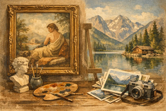 Kunstmotiv oder eigenes Foto: Was passt zu dir?