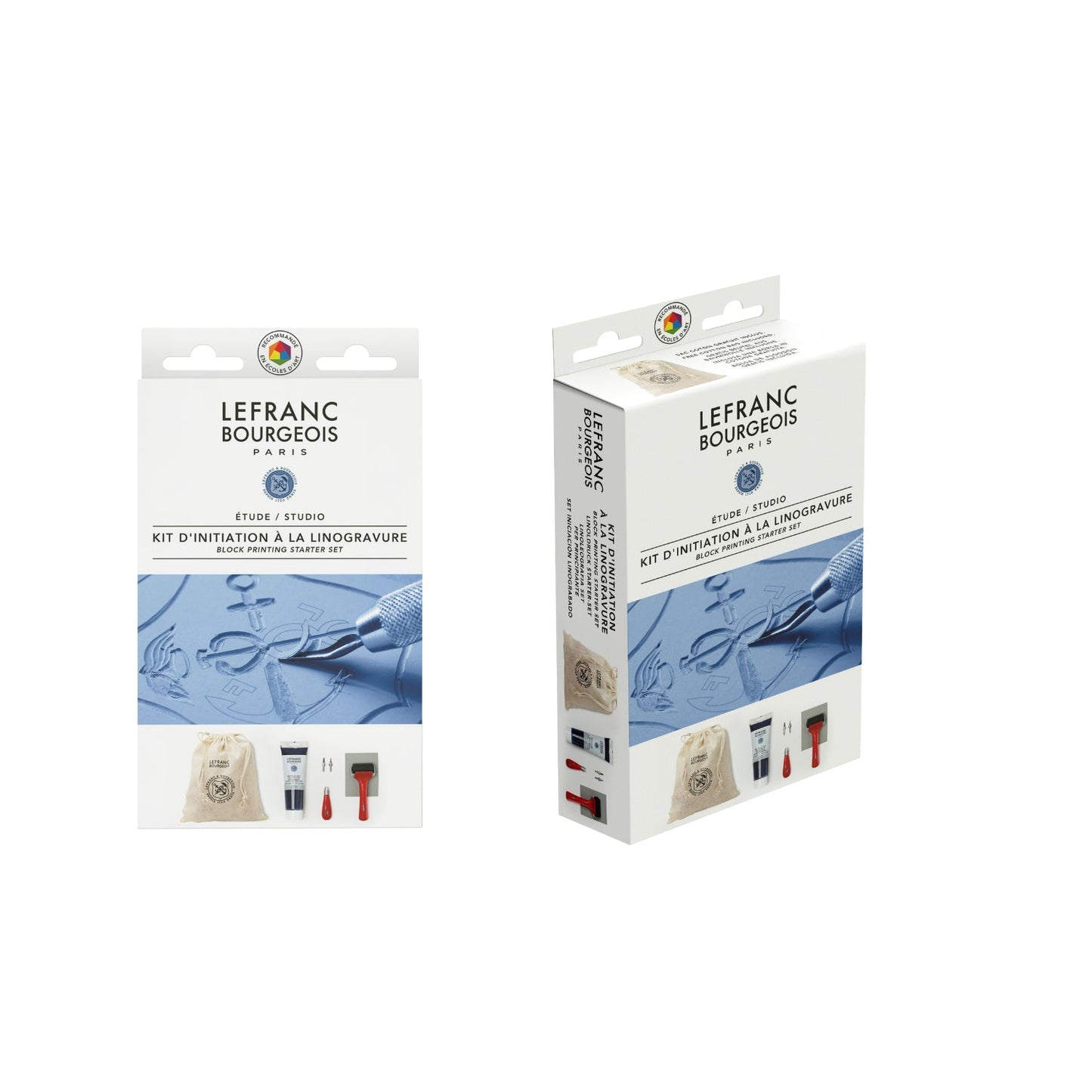 LEFRANC BOURGEOIS Linolgravur komplettes Starter Set