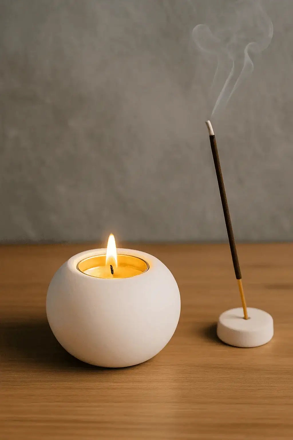 Ein Teelichthalter mit Gewicht – für Rituale, DIY & echte Atmosphäre