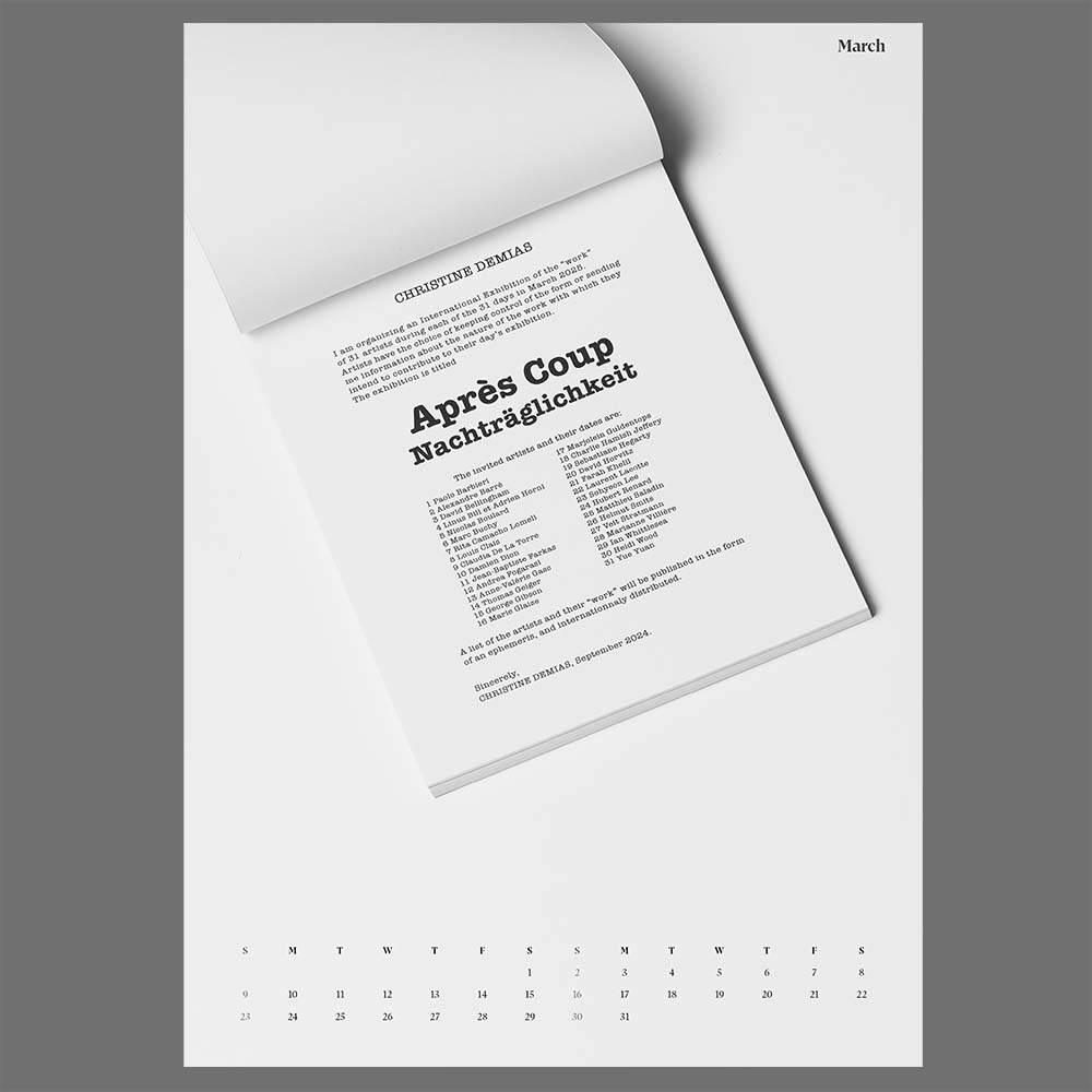 Après Coup - Nachträglichkeit