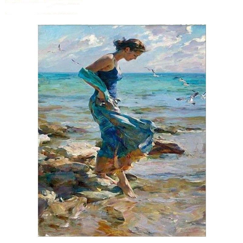 Malen nach Zahlen - Ein Tag am Meer Der Malennachzahlen shop 