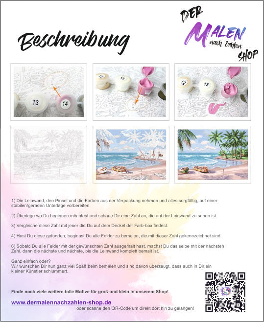 Malen nach Zahlen - Riesenrad Der Malennachzahlen shop 