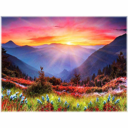 Malen nach Zahlen - Morgensonne Der Malennachzahlen shop 