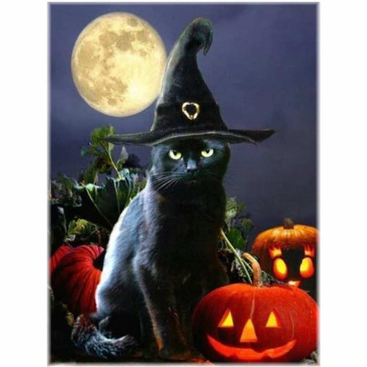 Malen nach Zahlen - Schwarze Katze Der Malennachzahlen shop 