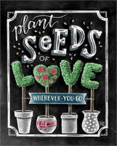 Malen nach Zahlen - Seeds of Love Der Malennachzahlen shop 